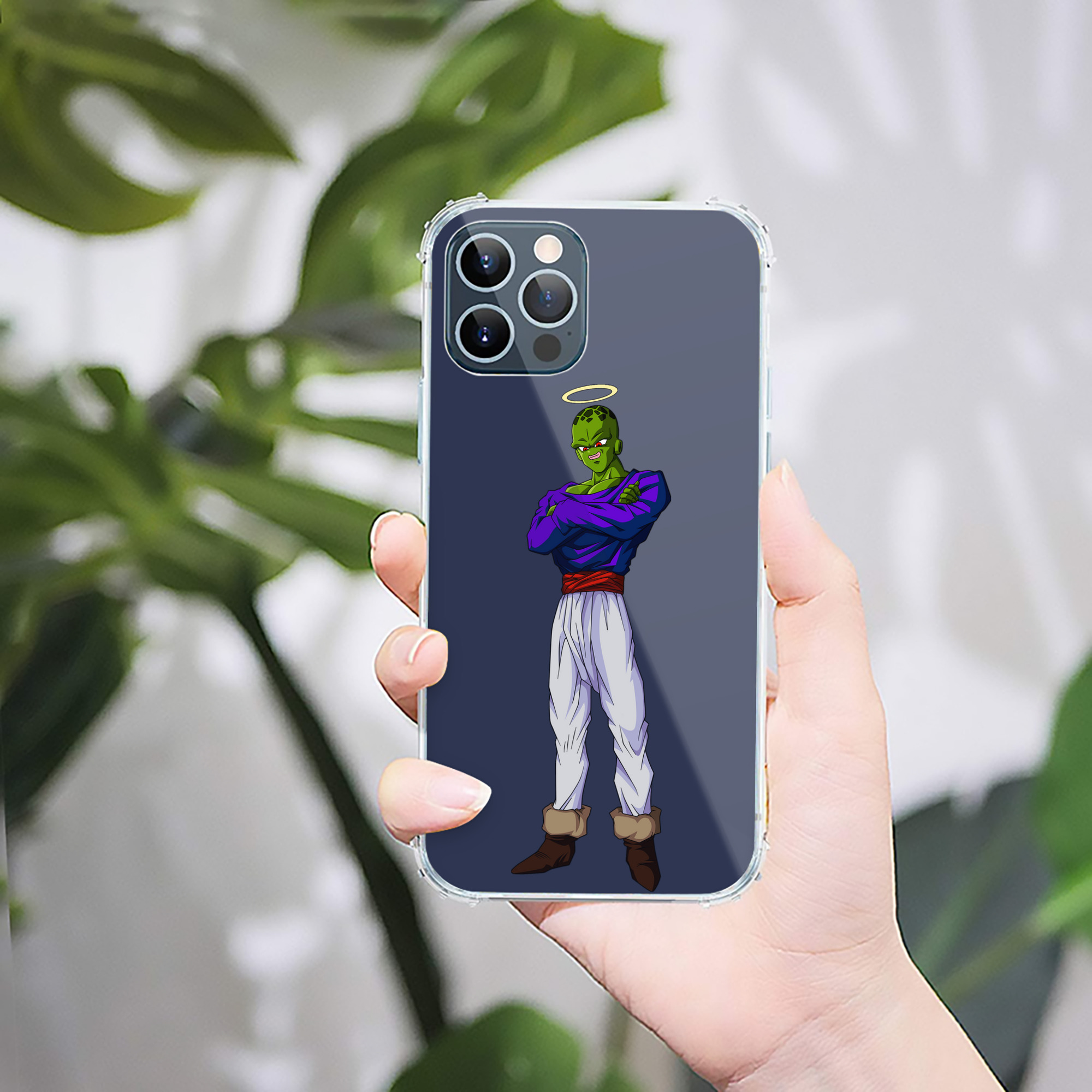 （画像用） ドラゴンボール パイクーハン DRAGON BALL Pikkon 【iPhone 12シリーズ対応】透明スマホケース（クリアソフトケース）